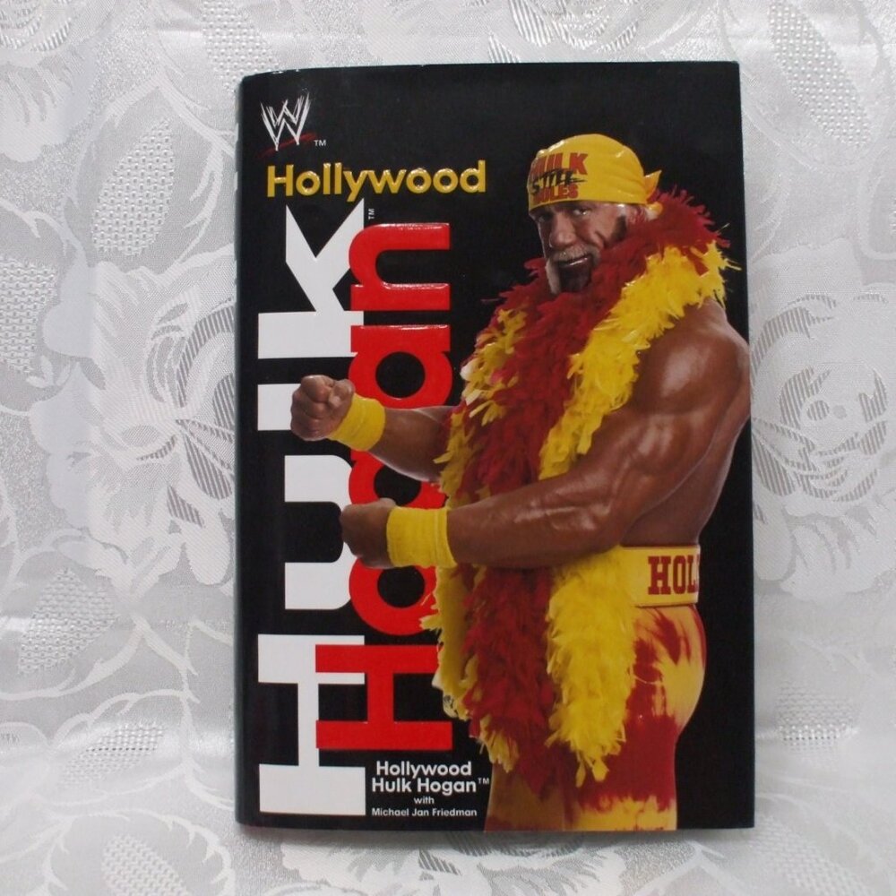 Hollywood Hulk Hogan Autobiography Hardcover With Dust Jacket